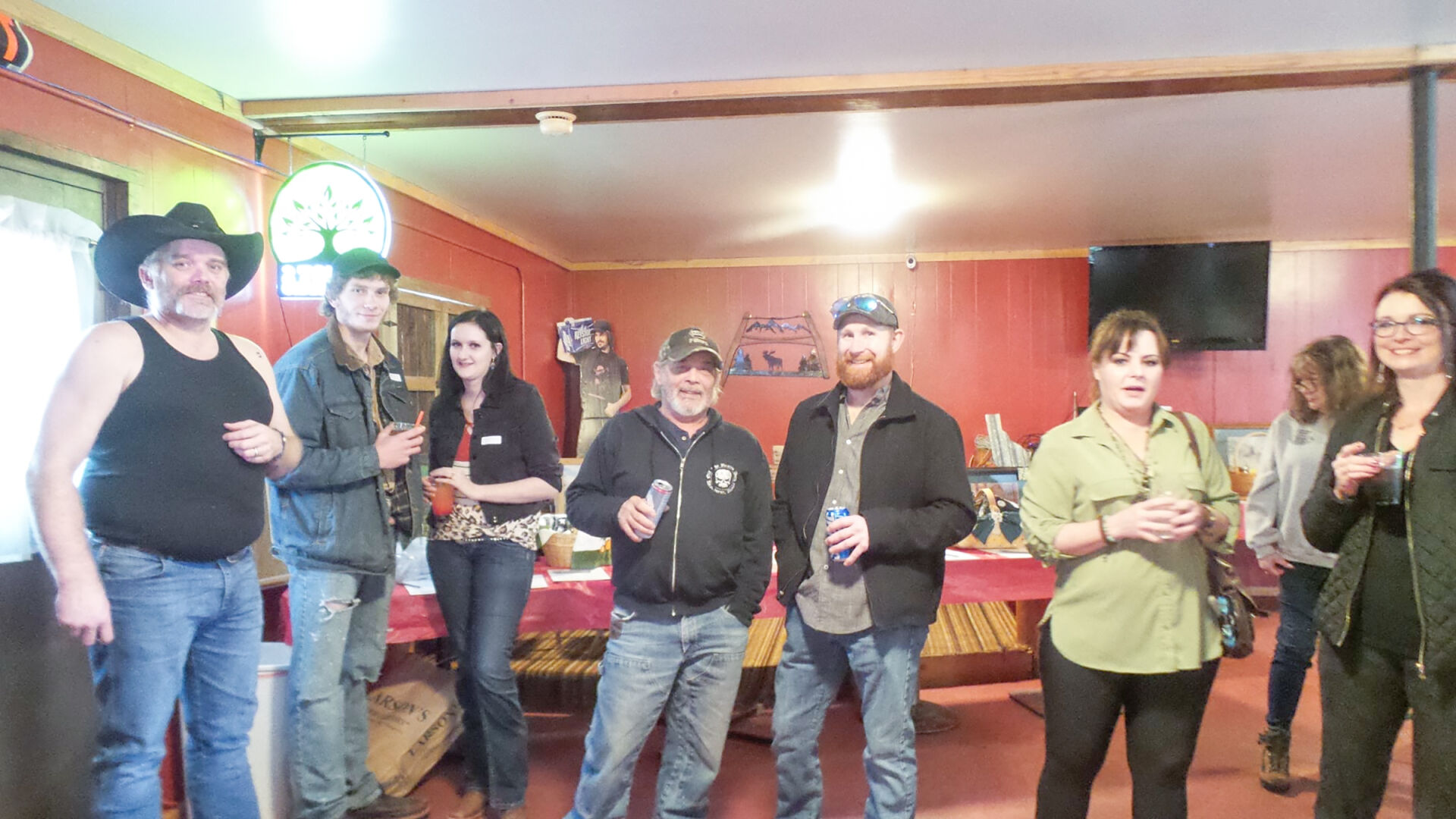 Attendees at Keeler fund-raiser photo